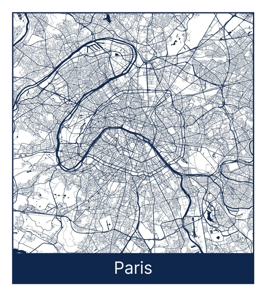 Carte de Paris | Paris Gestion Patrimoine
